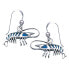 ფოტო #1 პროდუქტის DIVE SILVER Praws Long Earrings