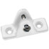 Пластиковый кронштейн для палубы Sea Dog Line Deck Hinge Fitting Белый, 6 cm - фото #1