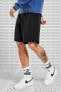 Фото #1 товара Tech Fleece Unisex Black Shorts Pamuk Polyester Erkek Şort Siyah