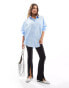 Фото #1 товара ASOS DESIGN relaxed shirt in blue