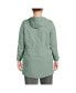 ფოტო #2 პროდუქტის Plus Size Waterproof Hooded Packable Raincoat