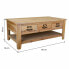 Centre Table Alexandra House Living Brown Fir wood MDF Wood 66 x 48 x 120 cm