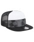 Фото #4 товара Men's Black Chicago White Sox Checkmate Trucker 9FIFTY Snapback Hat