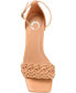 Фото #4 товара Women's Mabella Braided Chain Sandals