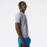 Фото #2 товара Футболка мужская New Balance Impact Run короткий рукав синяя