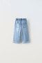 Darted culotte jeans