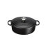 Le Creuset Signature Bräter oval 27 cm schwarz