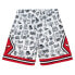 Фото #2 товара MITCHELL & NESS NBA DOODLE SWINGMAN SHORTS CHICAGO BULLS 1997