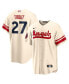 Фото #1 товара Men's Mike Trout Cream Los Angeles Angels City Connect Replica Player Jersey