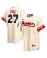 ფოტო #1 პროდუქტის Men's Mike Trout Cream Los Angeles Angels City Connect Replica Player Jersey