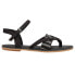 Фото #1 товара TOMS Lexie Strappy Womens Black Casual Sandals 10017934T