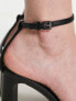 Фото #3 товара Stradivarius heeled sandals in black