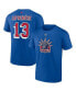 Фото #4 товара Men's Alexis Lafreniere Royal New York Rangers Special Edition 2.0 Name and Number T-shirt