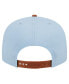 Фото #4 товара Men's Light Blue/Brown New York Knicks 2-Tone Color Pack 9FIFTY Snapback Hat