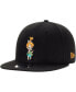 ფოტო #2 პროდუქტის Men's Black The Flintstones Pebbles 9FIFTY Snapback Adjustable Hat