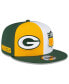 Фото #1 товара Men's Gold, Green Green Bay Packers 2023 Sideline 9FIFTY Snapback Hat