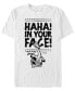 ფოტო #1 პროდუქტის Kung Fu Panda Men's Mr. Ping Haha In Your Face Short Sleeve T-Shirt