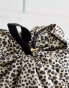 The Flat Lay Co. Drawstring Makeup Bag - Cheetah Spots