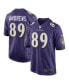 Фото #1 товара Men's Mark Andrews Purple Baltimore Ravens Game Jersey