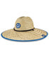 Фото #1 товара Men's Natural Indianapolis Colts NFL Training Camp Official Straw Lifeguard Hat