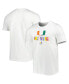 ფოტო #2 პროდუქტის Men's White Miami Hurricanes Pride Fresh T-shirt