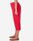 Фото #3 товара Women's All American Twill Capri with Pockets Pants