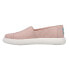 Фото #3 товара TOMS Alpargata Mallow Slip On Womens Pink Sneakers Casual Shoes 10018953T