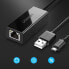 Фото #2 товара Zewnętrzna karta sieciowa LAN micro USB 100Mbps do Chromecast 1m czarny