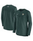 Men's Green Oakland Athletics Authentic Collection Game Time Performance Half-Zip Top