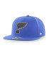 Фото #4 товара Men's Blue St. Louis Blues Sure Shot Captain Snapback Hat