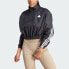 Фото #1 товара adidas women Future Icons 3-Stripes Woven 1/4 Zip Jacket