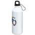 Фото #2 товара Бутылка для воды алюминиевая с карабином KRUSKIS Lacrosse Player 800 мл