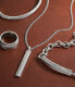 Modern steel necklace Harlow JF04564040