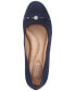 ფოტო #4 პროდუქტის Women's Alexiaa Memory Foam Round Toe Block Heel Pumps, Created for Macy's