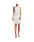 ფოტო #2 პროდუქტის Women's Sleeveless Eyelet Shirt Dress