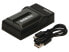 Duracell Digital Camera Battery Charger - USB - Sony NP-F550 - Black - Indoor battery charger - 5 V - 5 V