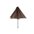 Фото #6 товара Садовый зонт DKD Home Decor Чёрный и Коричневый из стали 300 x 300 x 250 см