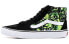 Фото #1 товара Supreme x Vans SK8 HI Skull Pile (Green) 防滑轻便 低帮 板鞋 男女同款 黑绿 / Кроссовки Vans SK8 HI VN000VHG3FW