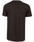 ფოტო #4 პროდუქტის Men's Brown Cleveland Browns Block Stripe Club T-shirt