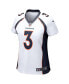 ფოტო #3 პროდუქტის Women's Russell Wilson White Denver Broncos Game Jersey