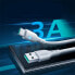 Фото #2 товара Kabel przewód ze wskaźnikiem LED USB - USB-C 3A 2m biały