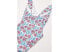 Фото #2 товара J.Crew 247669 Womens Floral Ruffle One-Piece Swimsuit White/Blue Multi Size 12