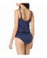 ფოტო #2 პროდუქტის Women's Swim Brandy Textured Tankini Top