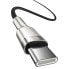 Фото #2 товара Przewód kabel USB-C - USB-C Cafule Metal Data Power Delivery 100W 2m - czarny