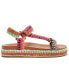 Фото #2 товара Women's Mya Woven Footbed Sandals