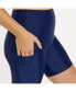 Фото #2 товара Women's Mid-Thigh Swim Shorts With Pockets