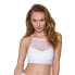 Sporttop mit transparentem Einsatz white - Passion L (46)