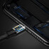 Фото #8 товара Wytrzymały kabel przewód w materiałowym oplocie USB Iphone Lightning 1.2M czarny