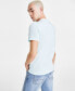 Фото #2 товара Men's Short Sleeve Crewneck Stacked Logo Graphic T-Shirt, Created for Macy's