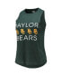 Фото #3 товара Women's Gold, Green Baylor Bears Tank Top and Pants Sleep Set